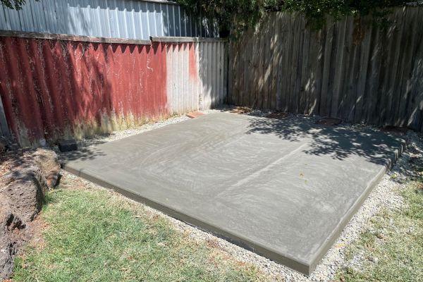 Concrete slab<br />
Shepparton